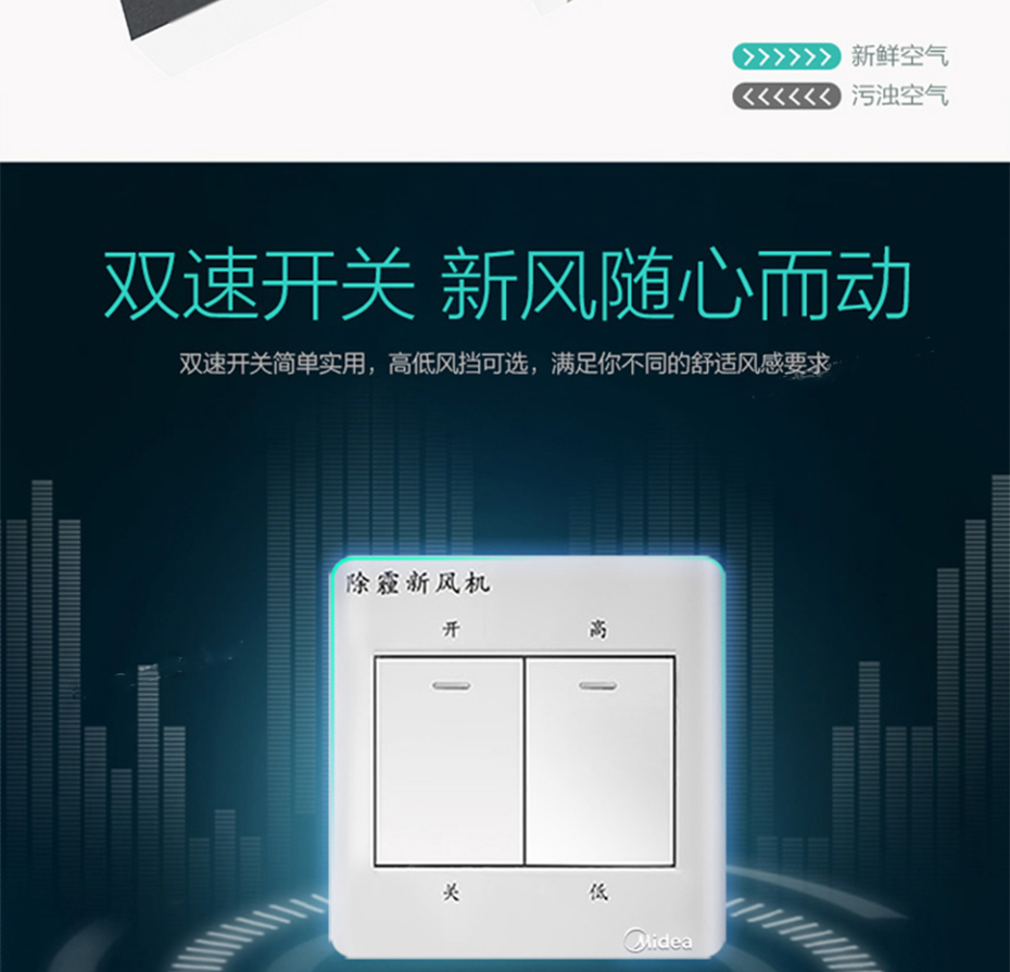 美的全熱新風機9