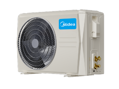 美的家用中央空調風管機一拖一2匹