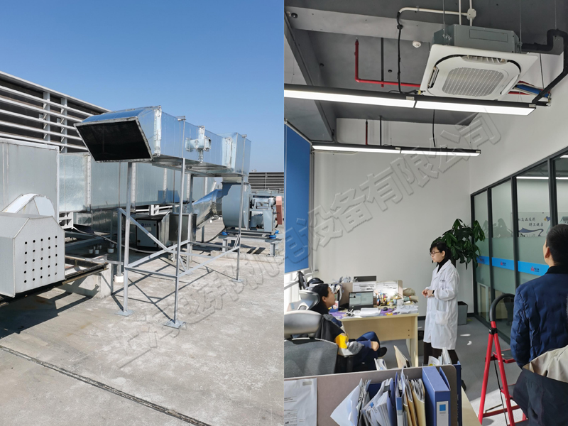 上海耀大企業排風機整改項目