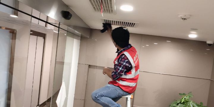 上海中央空調清洗消毒保養