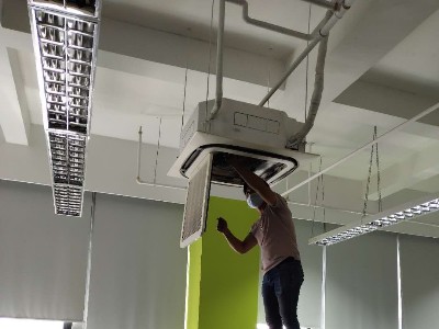 中貿慕尼黑中央空調維保清洗工程