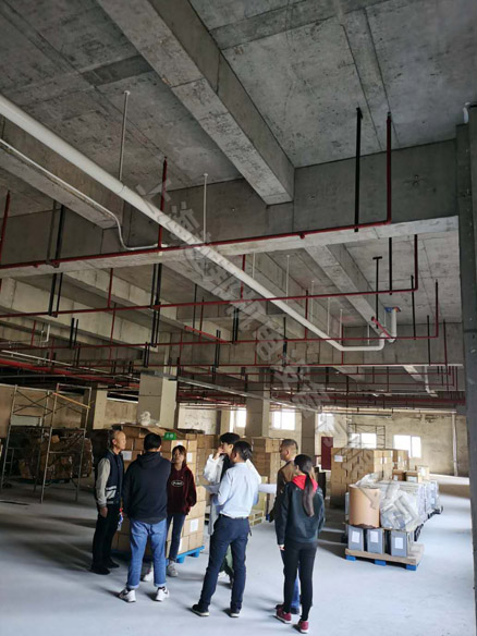 輝文生物格力中央空調安裝工程