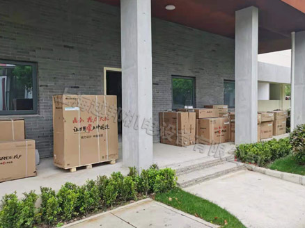 輝文生物格力中央空調安裝工程