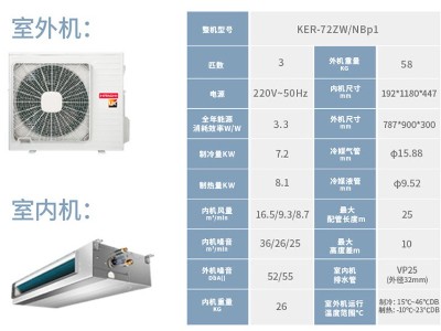 日立中央空調家用商用UX變頻系列