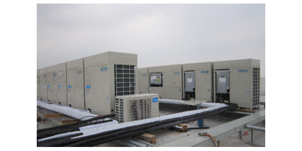 變頻多聯(lián)機(jī)中央空調(diào)安裝