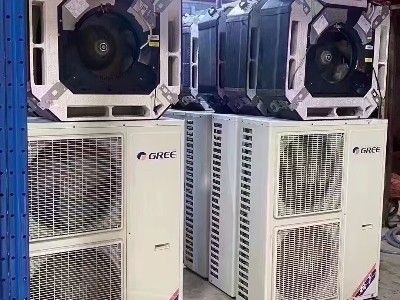 二手格力空調回收掛機、多聯機中央空調回收吸頂機風管