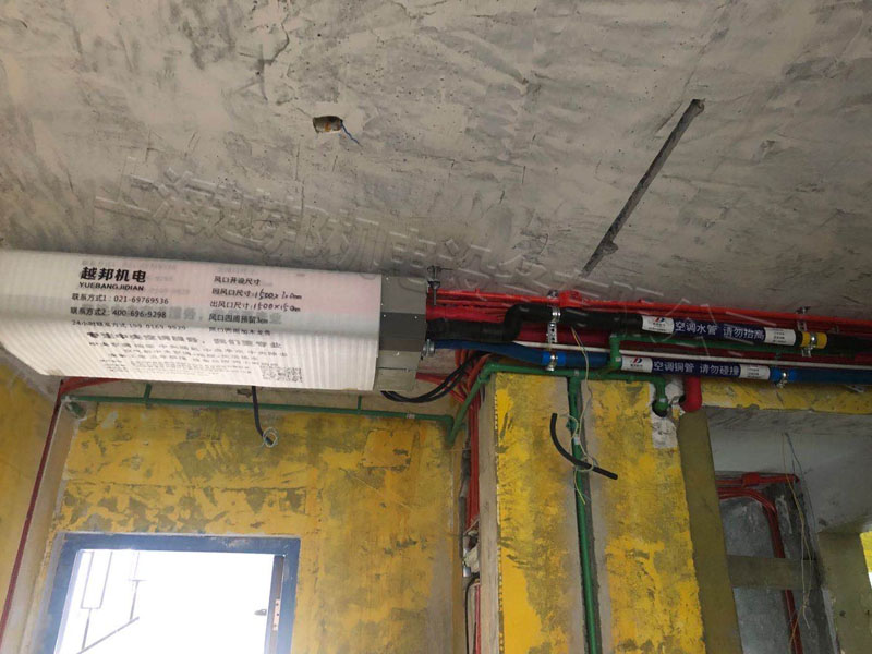 海鮮市場空調安裝