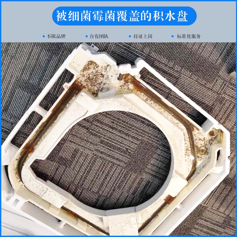 晶耀前灘辦公樓中央空調清洗保養